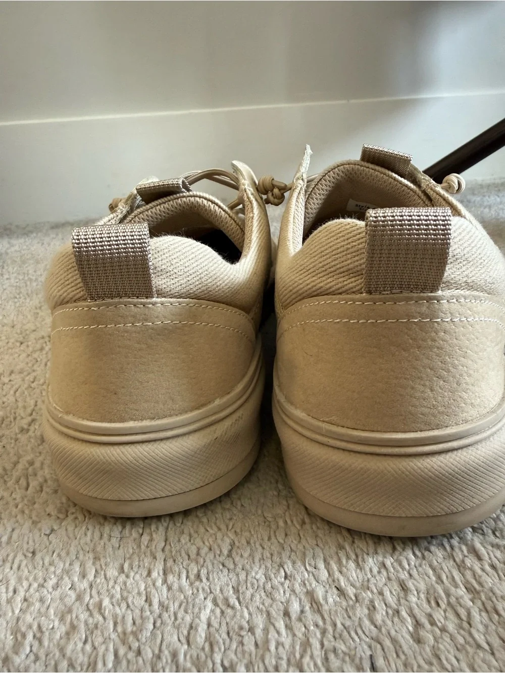 Renuar Men's Neutral Beige Casual Low-Top Sneakers